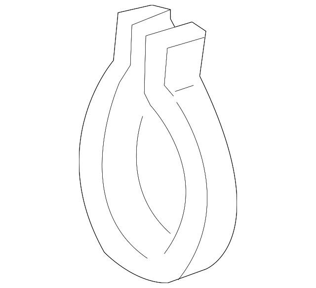 5119830AB Деталь CONVERTER & PIPE CLAMP