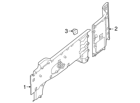 NV2500 INTERIOR TRIM - SIDE PANEL 2