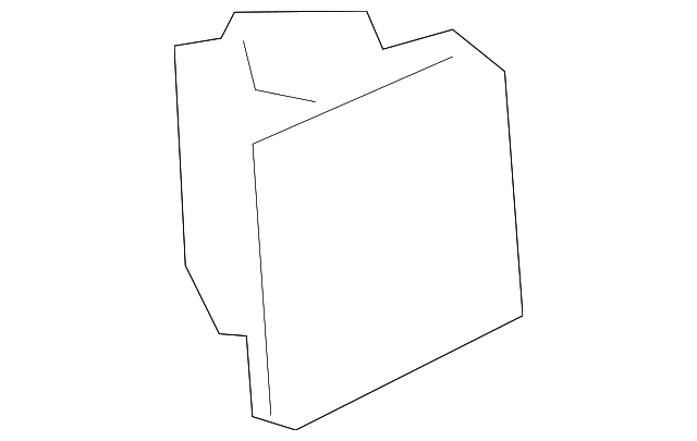 84949-1PB0A Деталь REAR TRIM PANEL CAP, LEFT