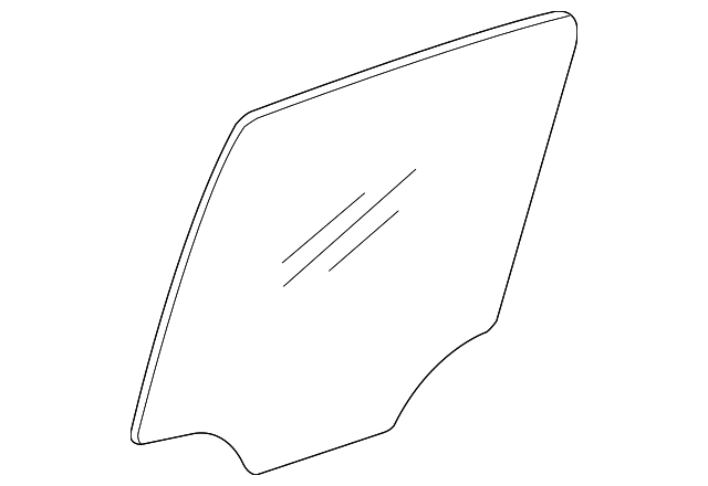 22714359 Деталь DOOR GLASS, RIGHT