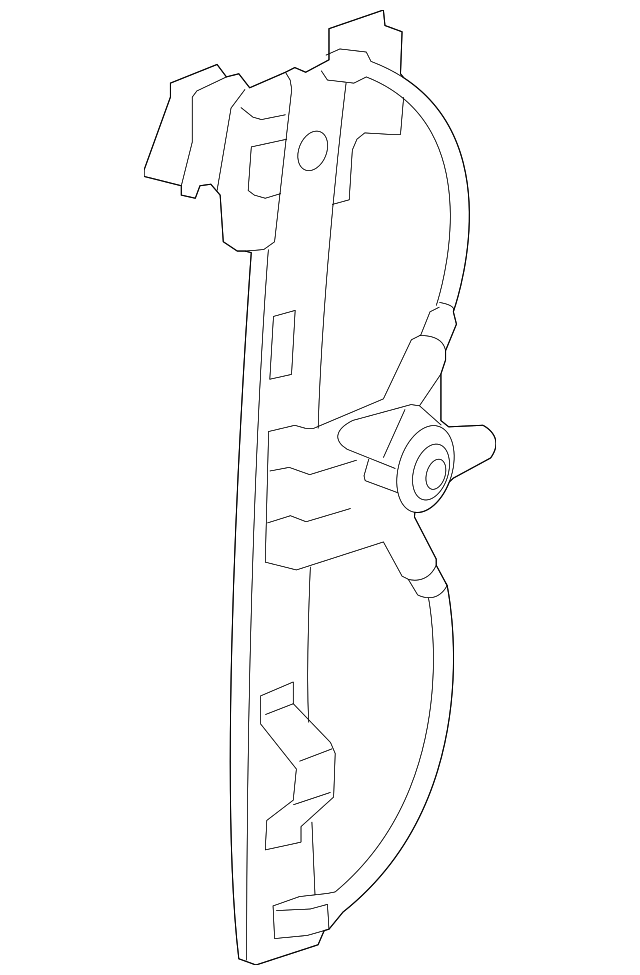 22714333 Деталь REGULATOR, RIGHT