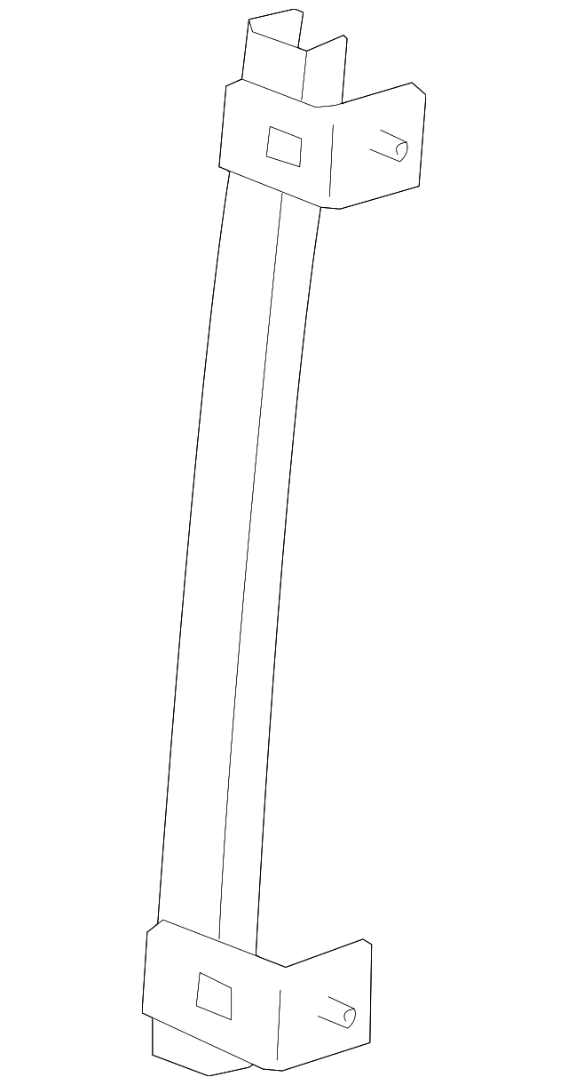 15858716 Деталь REAR CHANNEL, LEFT