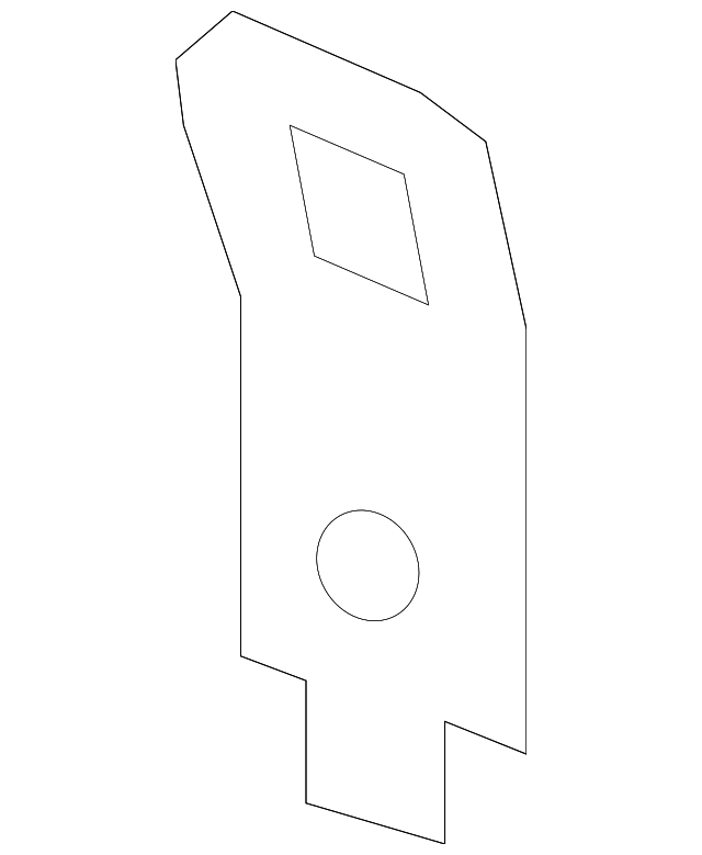 73719-0C010 Деталь CHILD SEAT BRKT, RIGHT