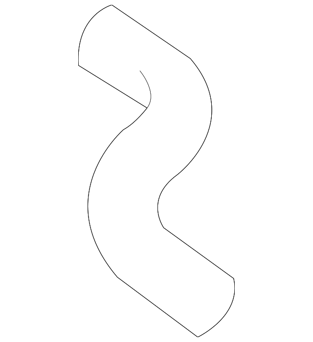 MN135916 Деталь UPPER HOSE
