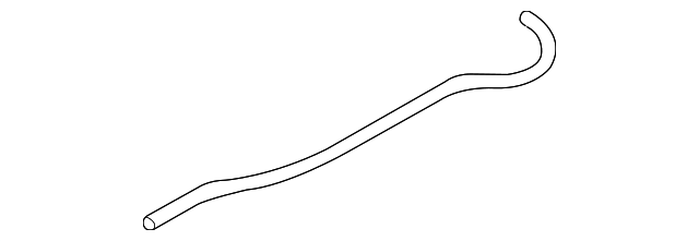 MR529966 Деталь OVERFLOW HOSE
