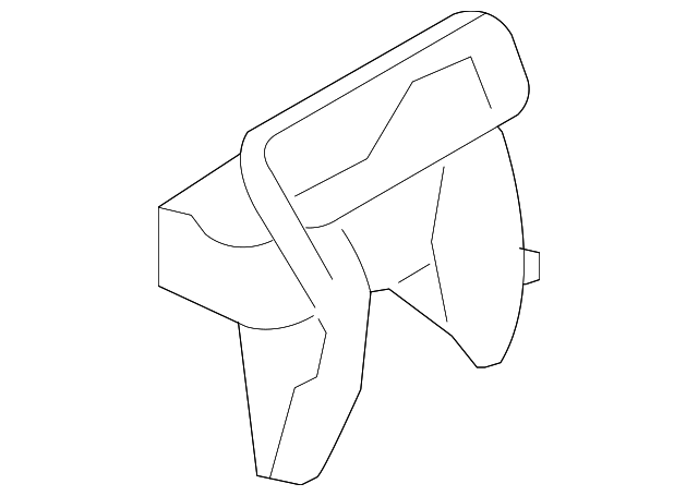 6L2Z-18633-AA REAR DUCT