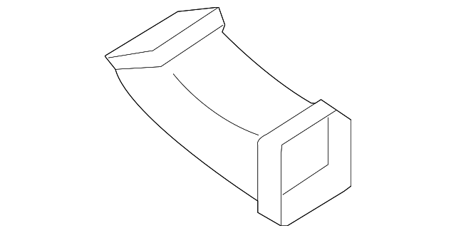 6L2Z-19A618-AA CENTER DUCT EXTENSION