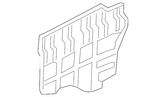 86652-A7000 BUMPER GUARD, RIGHT
