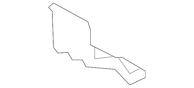 86685-A7010 IMPACT BAR LOWER BRACKET