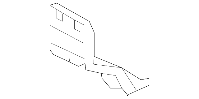 86686-A7010 IMPACT BAR LOWER BRACKET