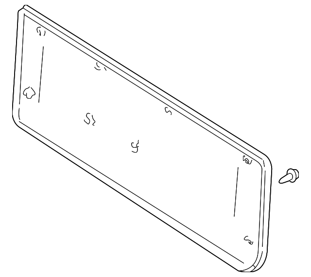 30022409 Деталь TRIM PANEL