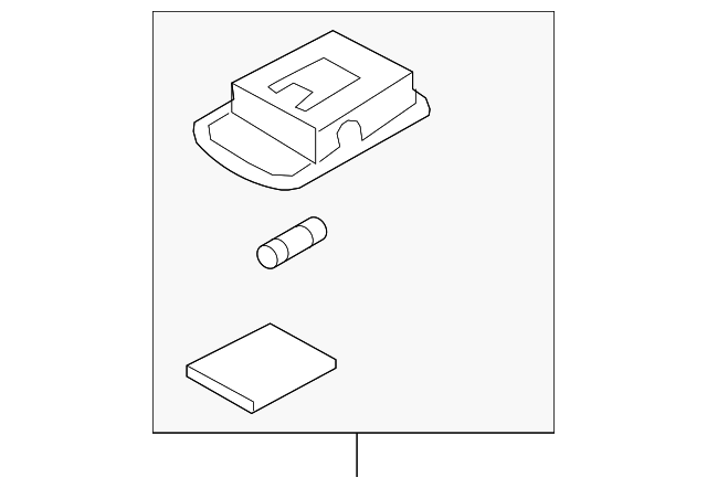 92850-2F00087 OVERHEAD LAMP