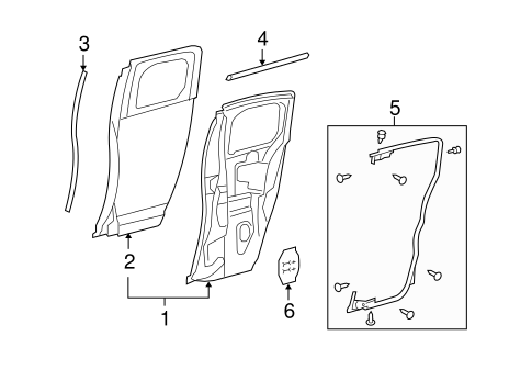 FJ Cruiser DOOR & COMPONENTS 2