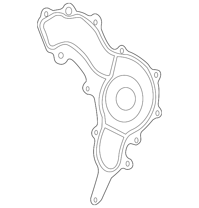 5184454AE WATER PUMP ASSY GASKET
