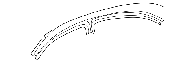 211-637-10-47 Деталь ROOF RAIL, RIGHT