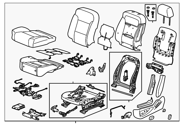 23238494 Деталь SEAT ASSY
