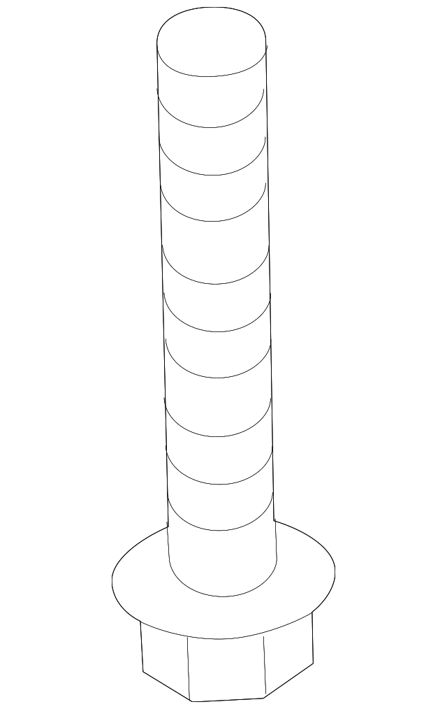 -W716238-S442 Деталь LWR TRANS MOUNT BOLT