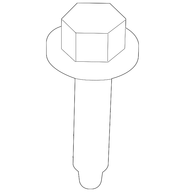 -W716136-S442 Деталь MOTOR MOUNT SCREW