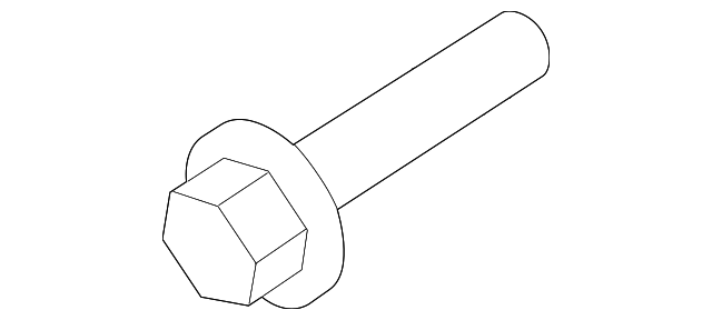 -W500545-S900 Деталь LWR TRANS MOUNT BOLT