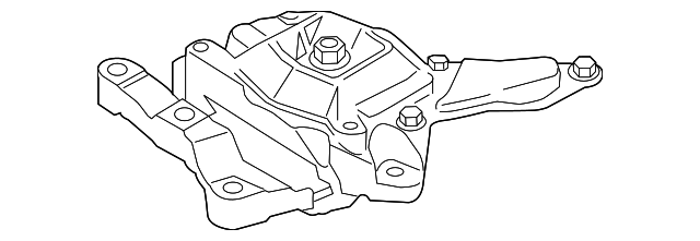 FV6Z-6068-B Деталь UPR TRANS MOUNT