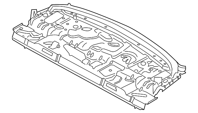 41-13-7-297-896 Деталь PKG TRAY PANEL