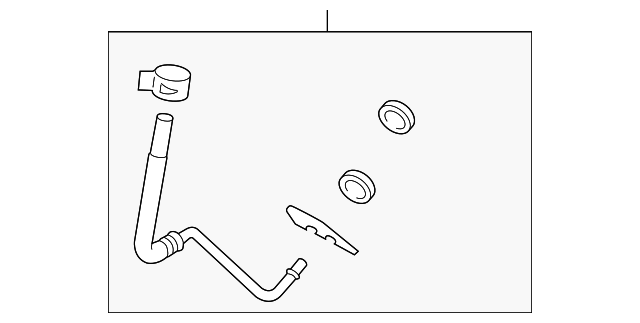 FL3Z-7B028-P Деталь INLET TUBE