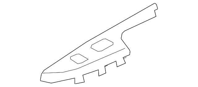 83742-T2A-A01ZA Деталь BASE, R. RR. POWER WINDOW SWITCH PANEL *