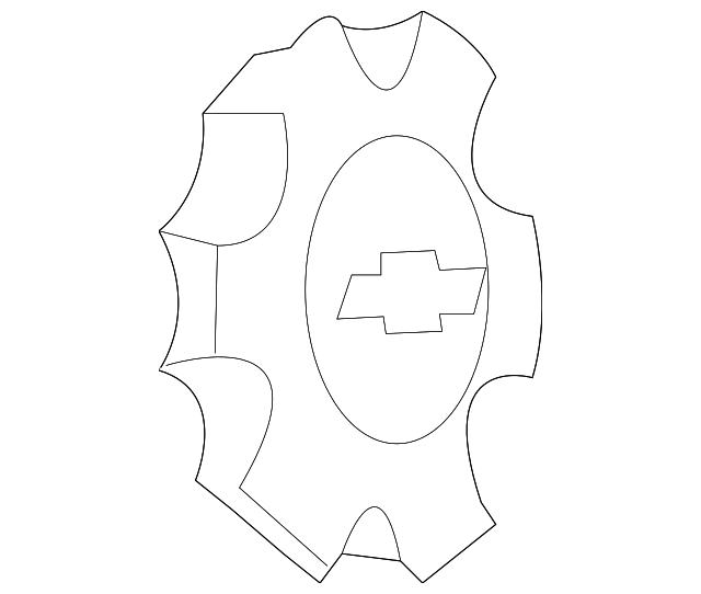 9598142 Деталь HUB CAP