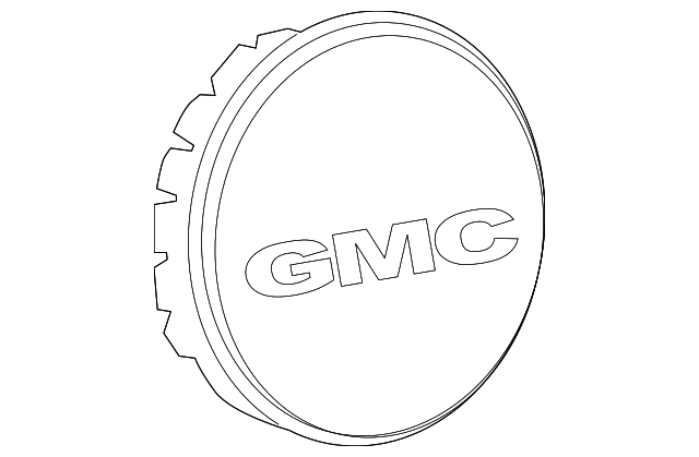 9598076 Деталь HUB CAP