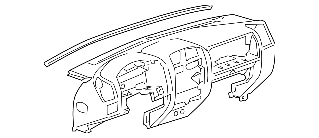 8158917940 Деталь INSTRUMENT PANEL