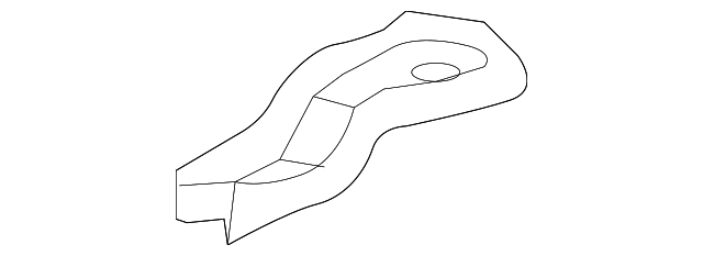 16533-03030 Деталь RADIATOR ASSY UPPER BRACKET, LEFT
