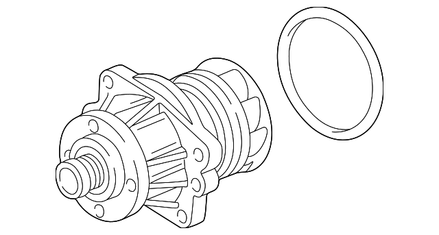 11-51-1-406-650 Деталь WATER PUMP