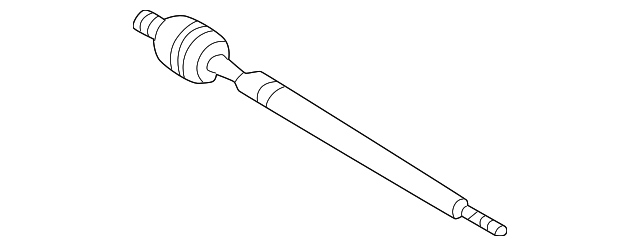 NA01-32-240 Деталь INNER TIE ROD, RIGHT