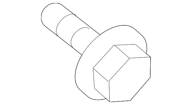 9YA4-2A-808 Деталь HORN SCREW