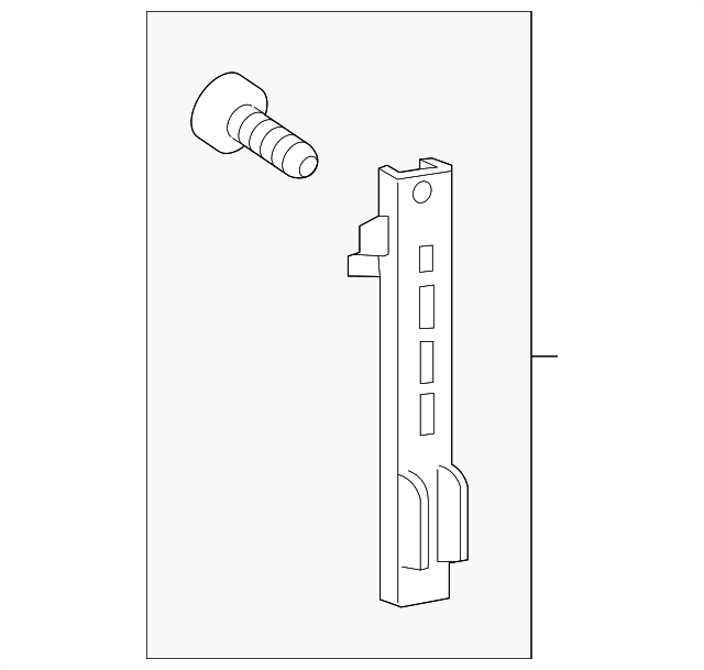 166-860-00-88 ADJUSTER, LEFT