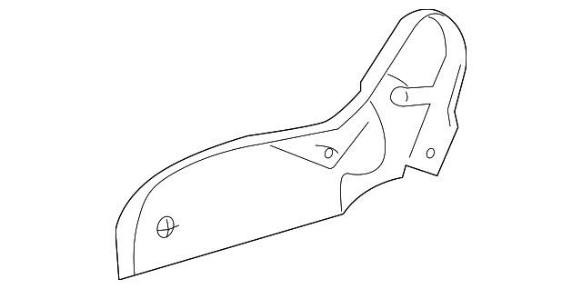 89045465 RECLINE COVER, LEFT
