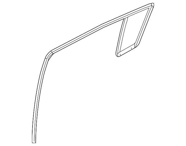 83531-3W000 Деталь RUN CHANNEL, LEFT