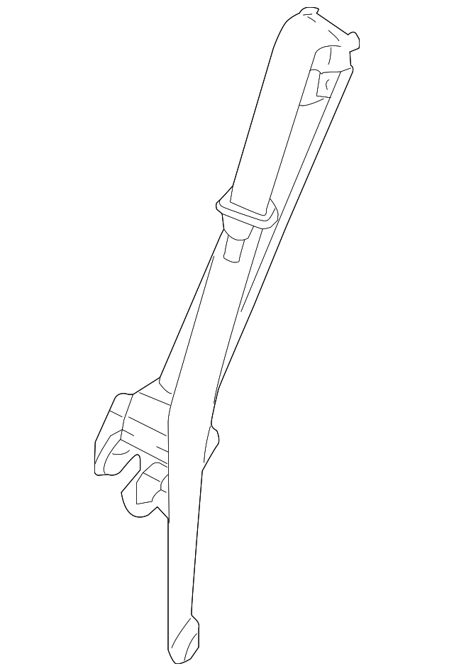 8191487820 Деталь BELT & RETRACTOR, LEFT