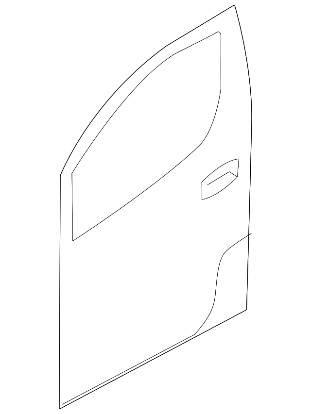 19317124 Деталь OUTER PANEL, LEFT