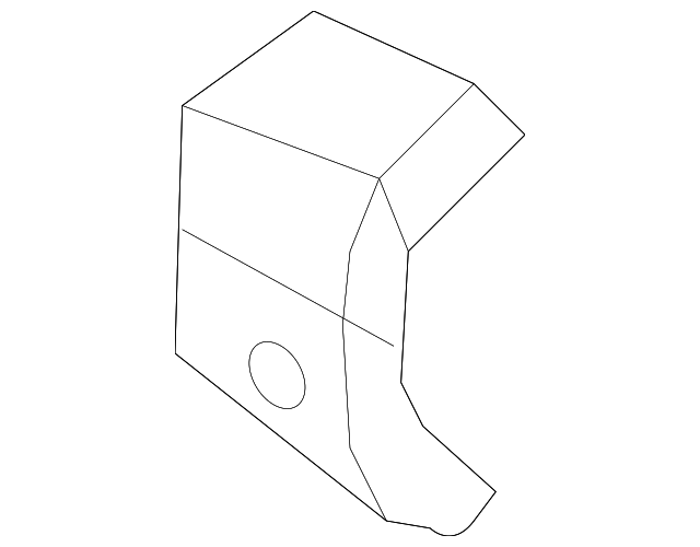 8S0-809-993 Деталь HINGE PLR REINF FILLER, LEFT