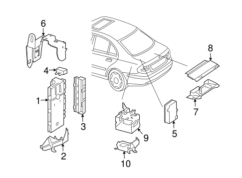 CLS550 CONTROL COMPONENTS 2