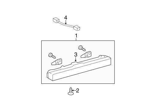 Camry HIGH MOUNTED STOP LAMP