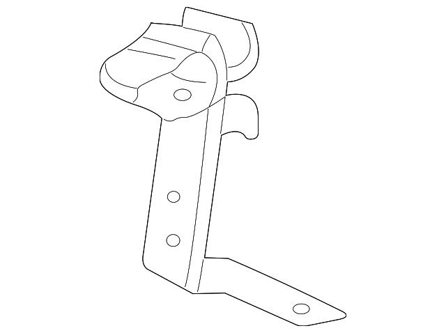 17123-PNB-000 Деталь STAY, ENGINE COVER B