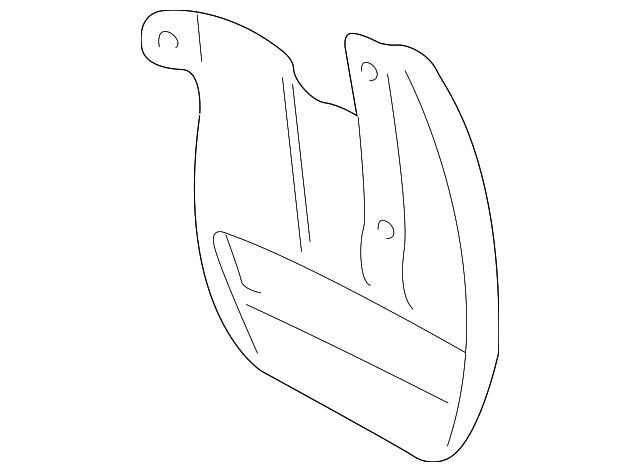 91051AE08A Деталь MUD GUARD, RIGHT