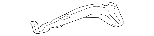23133545 Деталь SIDE DUCT, LEFT
