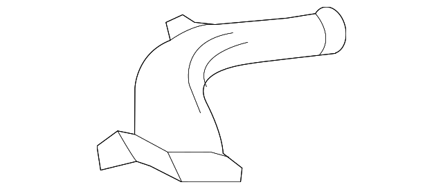 23133549 Деталь DEFROSTER DUCT, LEFT