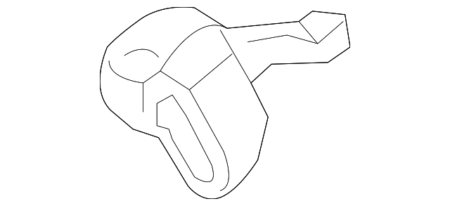 23133546 Деталь SIDE DUCT, RIGHT