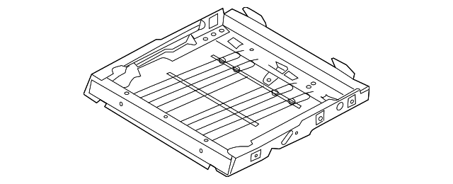 BB5Z-7863160-B SEAT FRAME, LEFT