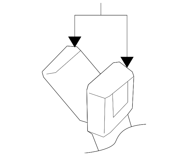 7B0-857-740-DE5 Деталь BUCKLE END, LEFT
