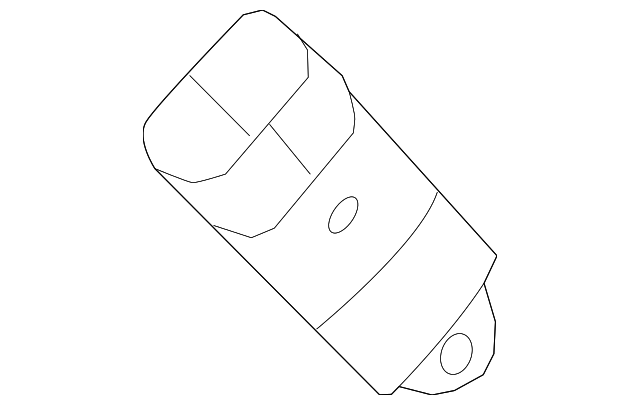 7B0-857-743-A-DE5 Деталь BUCKLE END, LEFT